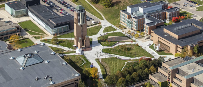 North Campus aerial southeast view